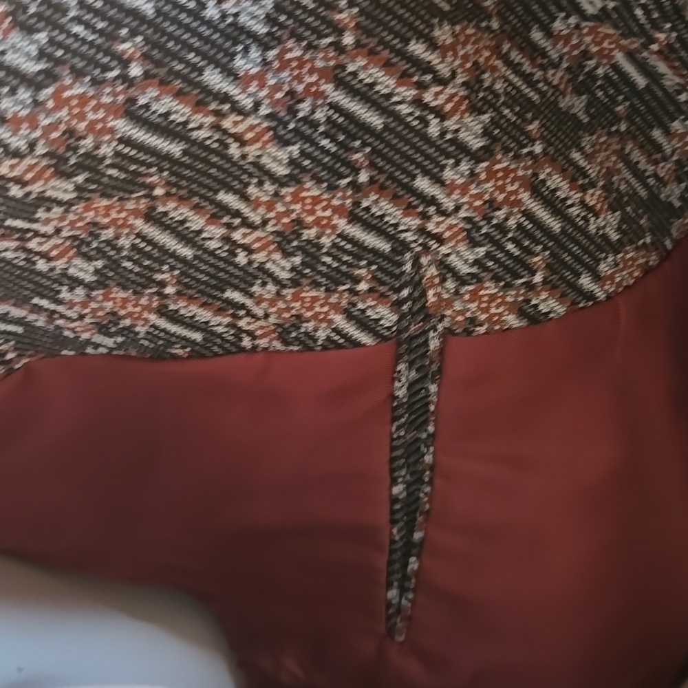 New Multicolor Oversized Patterned Blazer - image 8